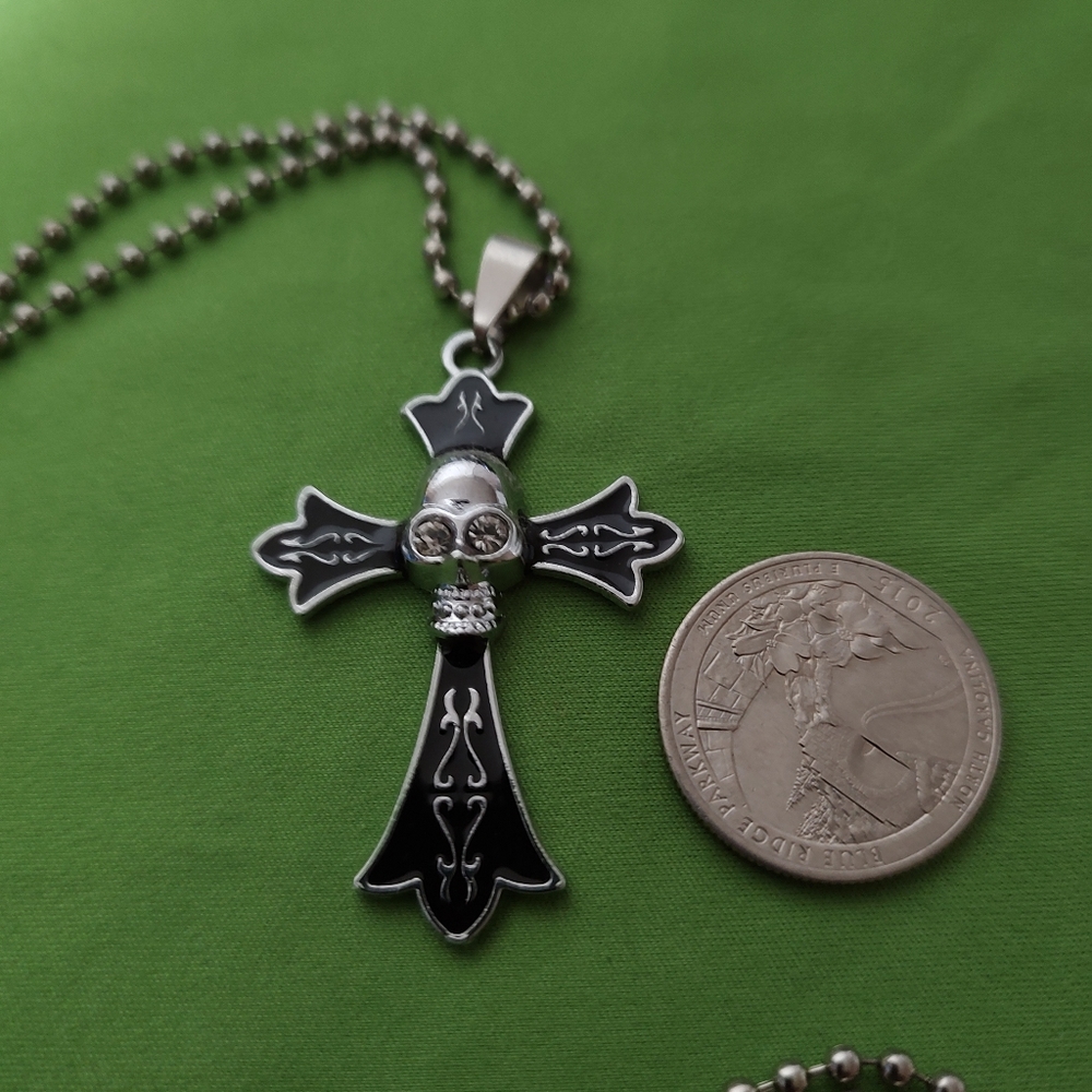 5/$20 Cross and Skull Necklace